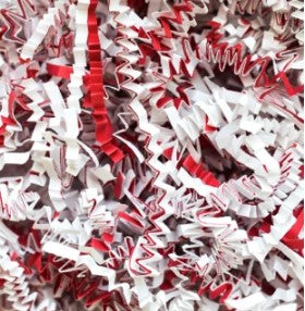 Montplisse White Crinkle Paper | 1lb White Crinkle Cut Paper Shred Filler | White Shredded Paper Filler for Gift Baskets | Basket Filler Shred | White